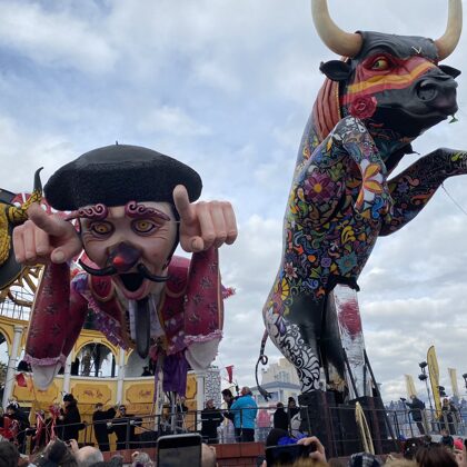 Carnevale di viareggio in Viareggio, Italy 2020