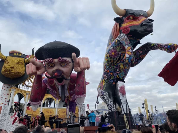 Carnevale di viareggio in Viareggio, Italy 2020