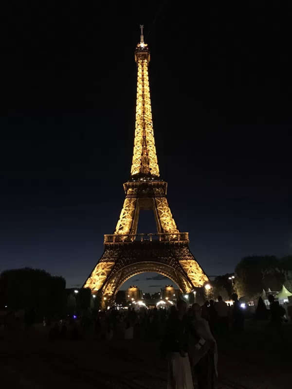 Eiffel Tower in Paris, France 2018